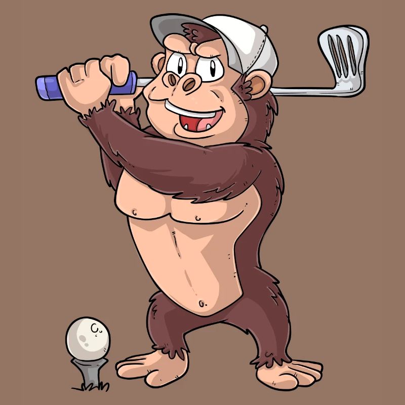 Golfing Monkey