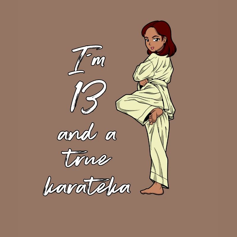 Ich bin 13 - Mädchen Karate