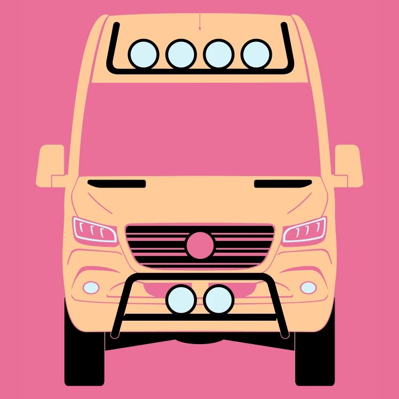 Sprinter W907 W910 front front 4x4 II headlights