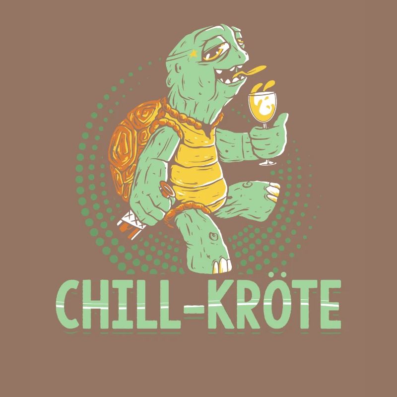 Chill Toad Relaxation & Humor Design