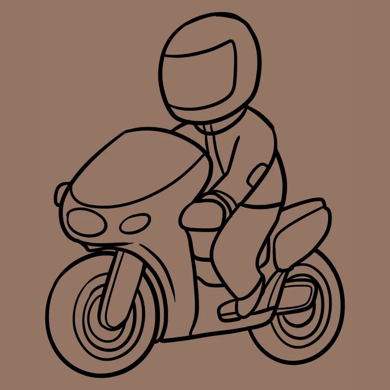 Motorradfahrer