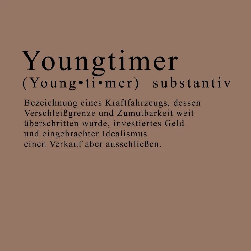 Youngtimer Definition als Geschenk oder