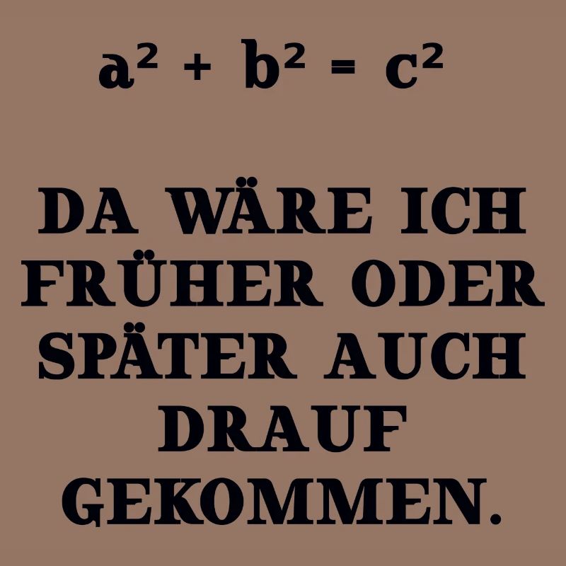 math mathematics funny gift idea Pythagoras