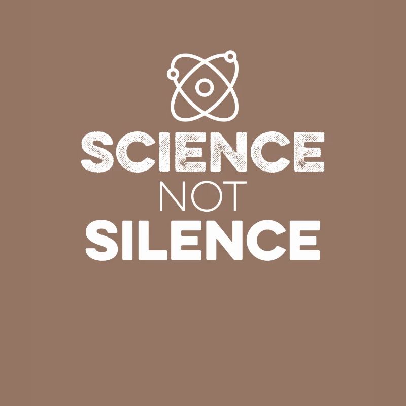 Scienza non silenzio con Atom Tee - Keep Earth