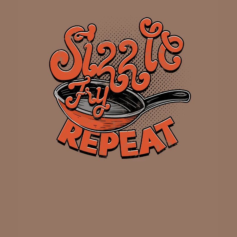 Grésiller, frire, répéter - Cuisson