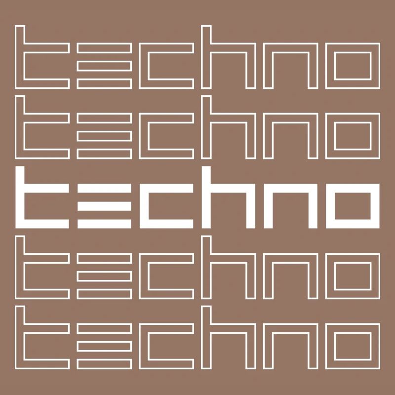 Conception de logo techno