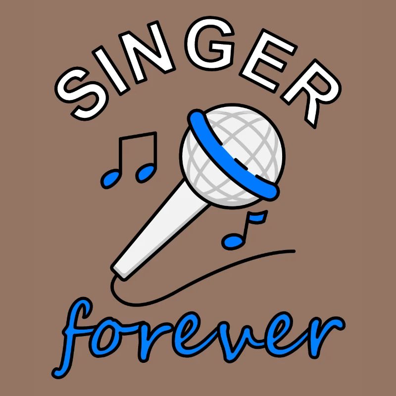 Sänger Microfon Microphon singen Musik Geschenk