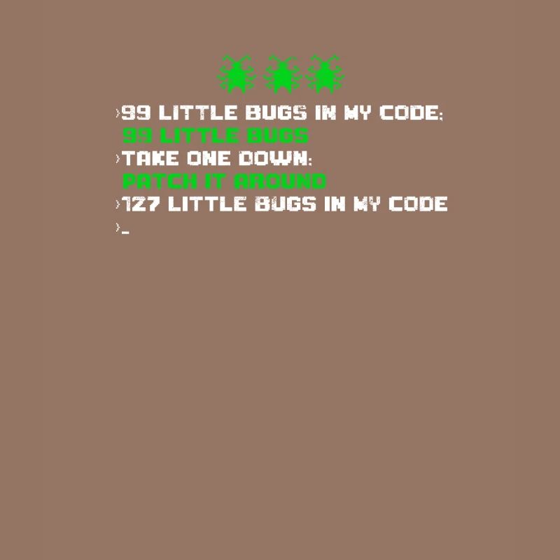 99 petits bugs dans mon code 99 petits bus en prendre un