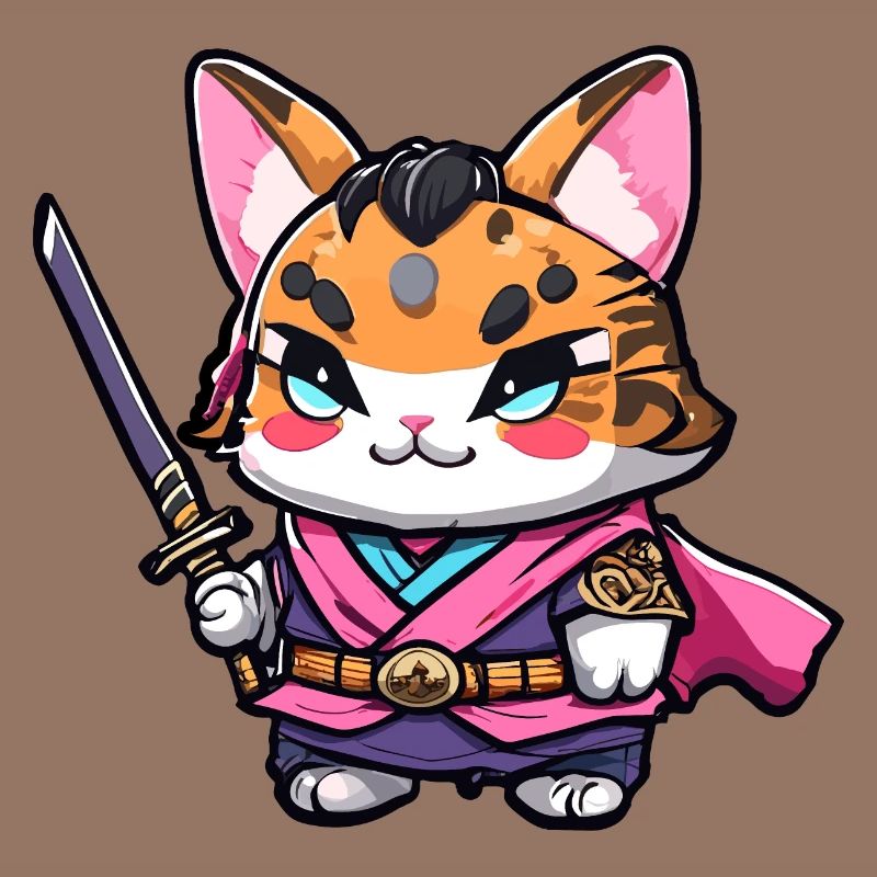 Samurai Cat #18