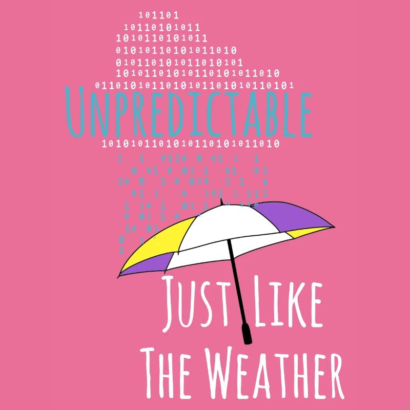 Non-binary raindrops non-binary PRIDE LGBT