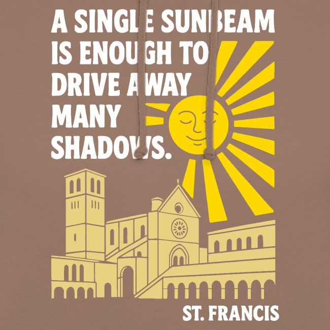 A single sunbeam is enough....