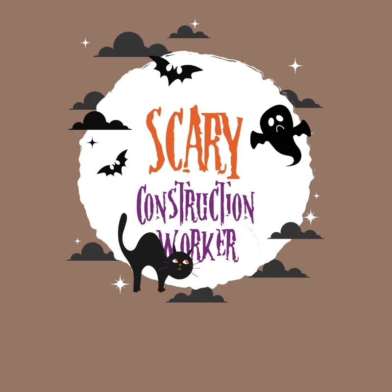 Travailleur de la construction effrayant