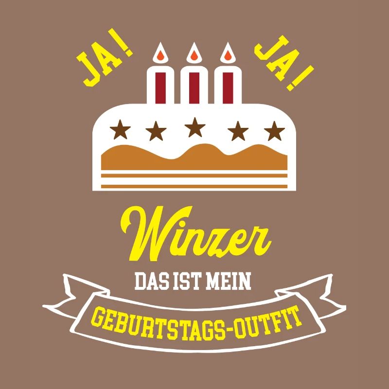 Winzer Geburtstag Geburtstagsgeschenk Weinbauer