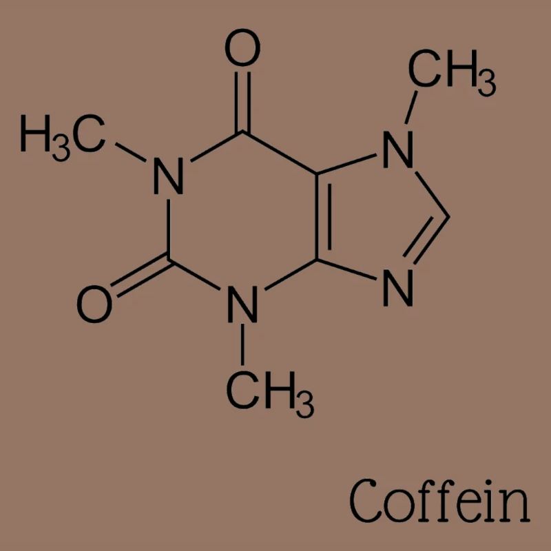 Caffeine structural formula