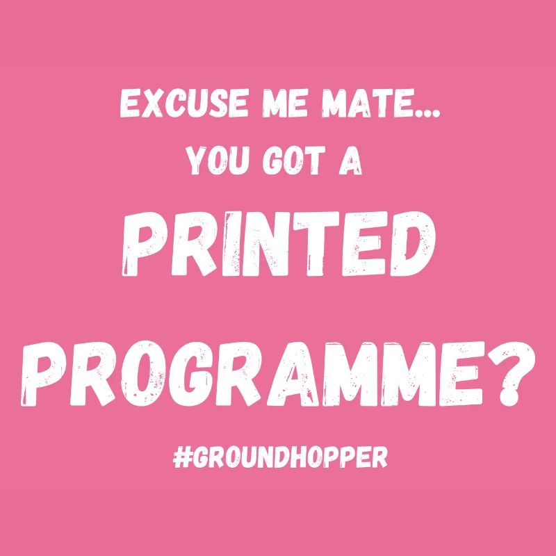 Printed Programme? design