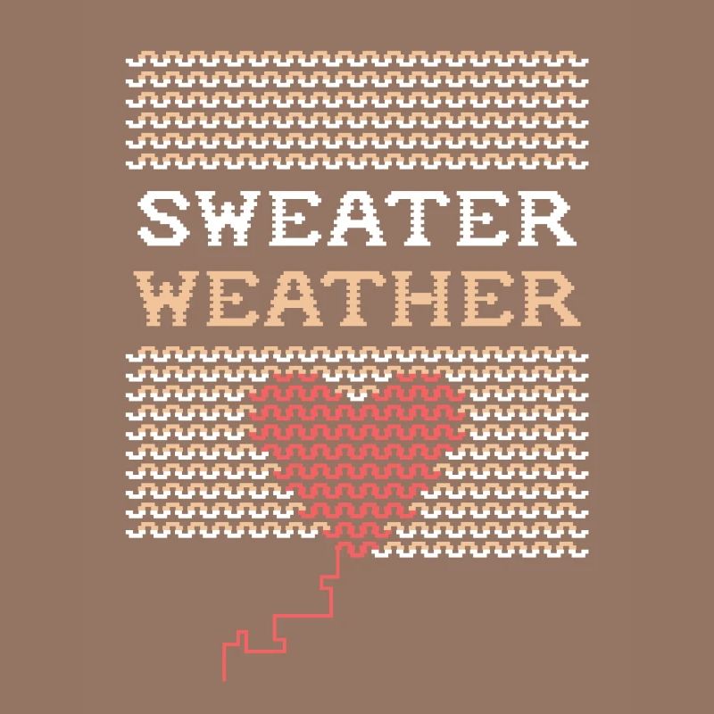 Pullover Wetter Weiß-Beige