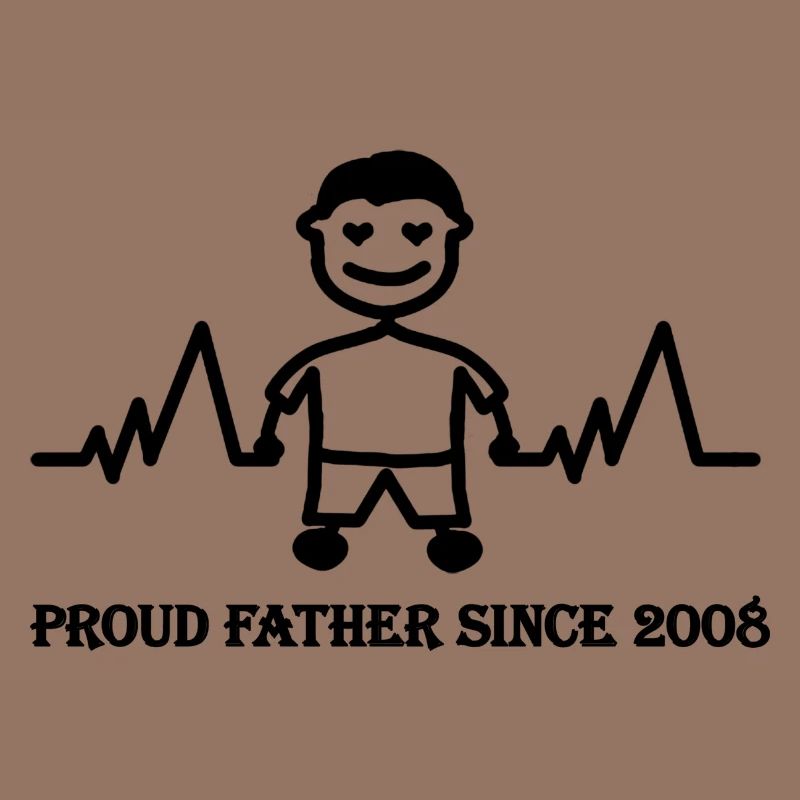 Stolzer Vater seit 2008 eines Jungen