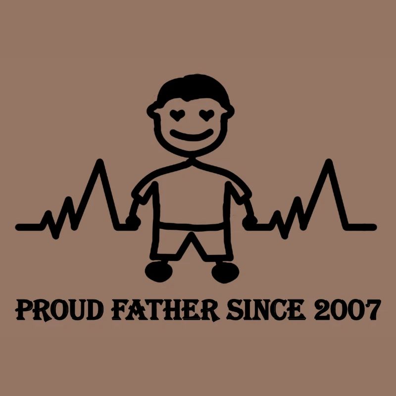 Stolzer Vater seit 2007 eines Jungen