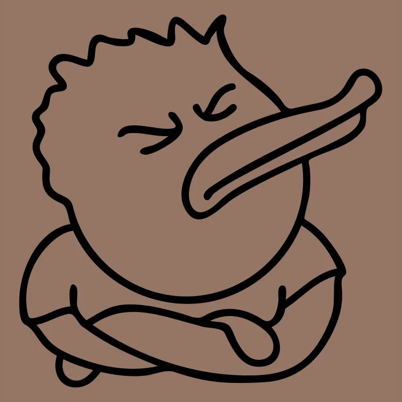 Offended Duck