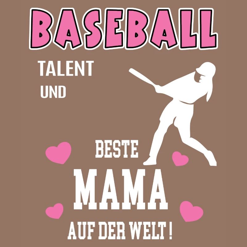 Baseball Beste Mama Mutter Muttertag Geburtstag