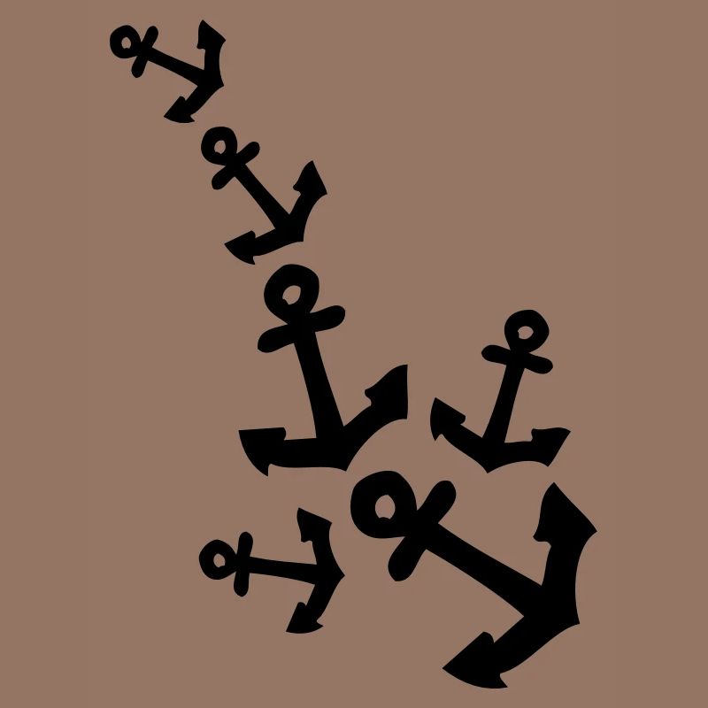 Anchor pattern line