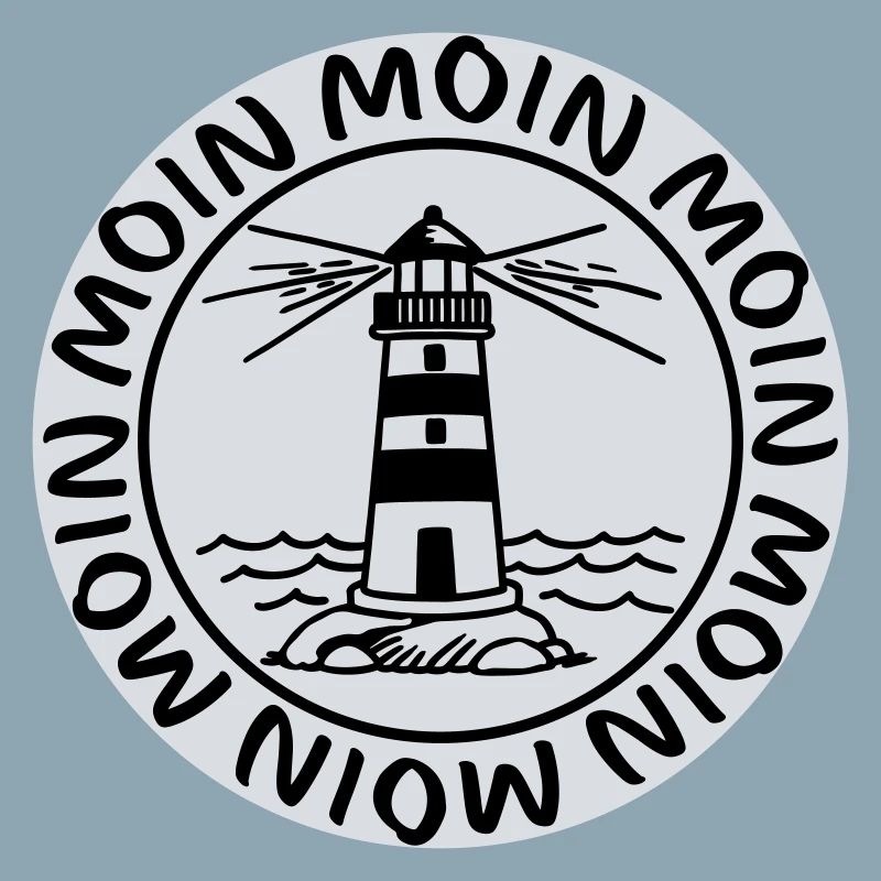 Moin Moin Leuchtturm – Maritimes Küsten Design