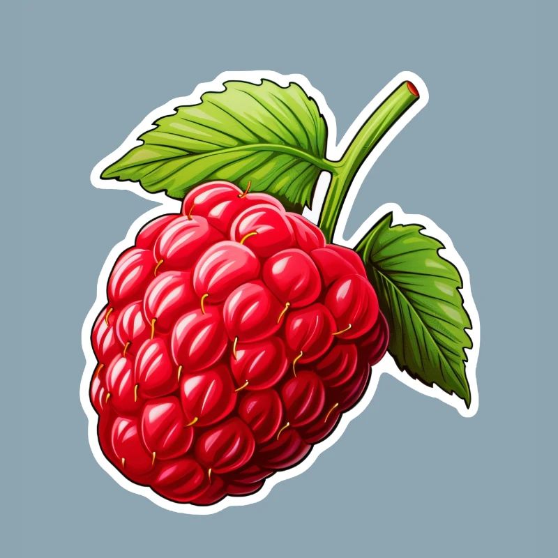 Himbeere einzeln