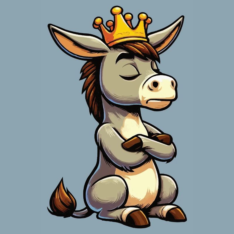 Donkey Donkey Donkey Holder Muli Long-Eared Donkey Muli