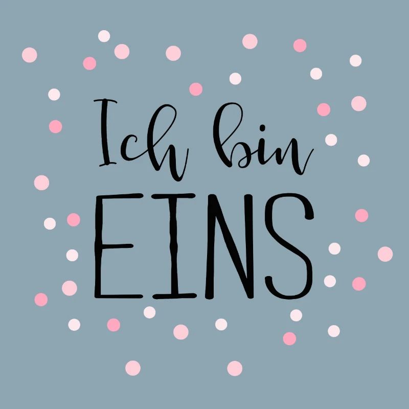 1. Geburtstag, eins, erster - Konfetti