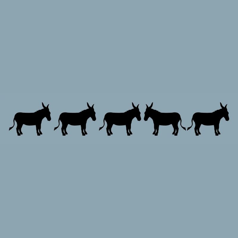 anders be different esel pferd pony klein packesel