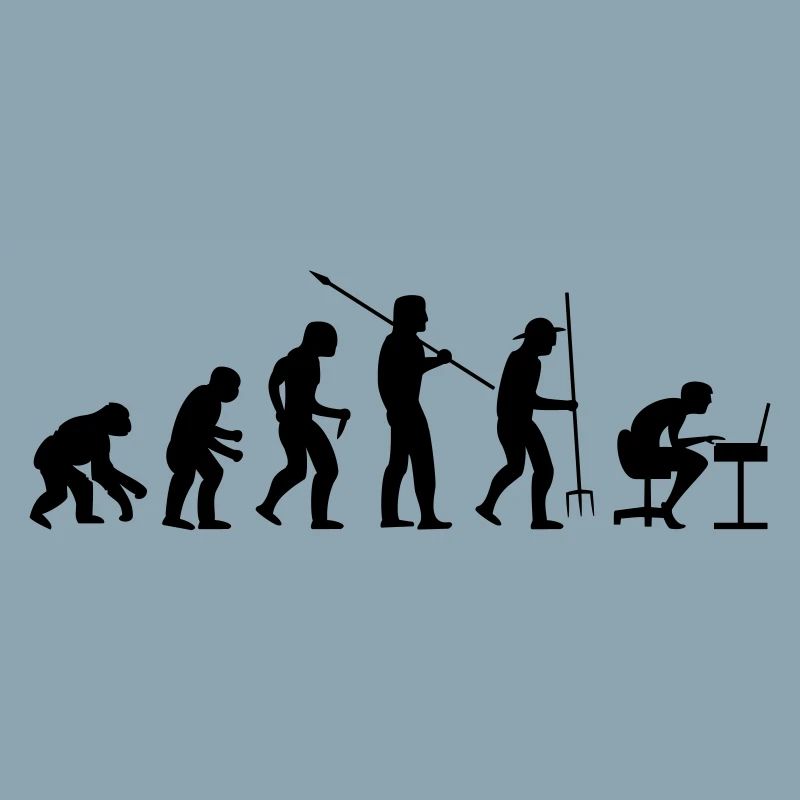 EVOLUTION Du singe à l’homme au bureau