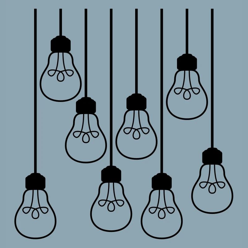 many pattern ceiling top cable hanging light bulb l