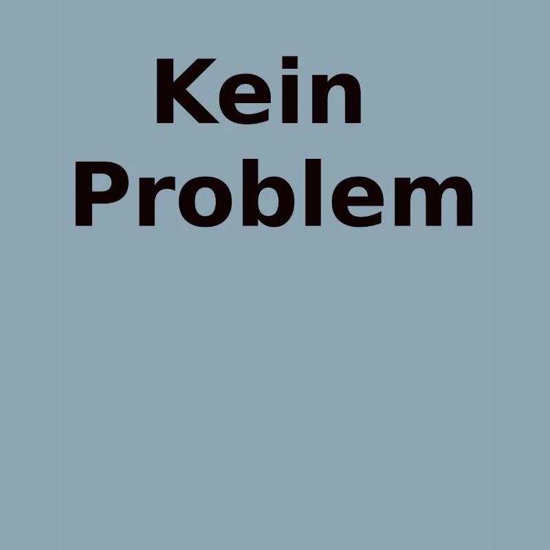 No problem