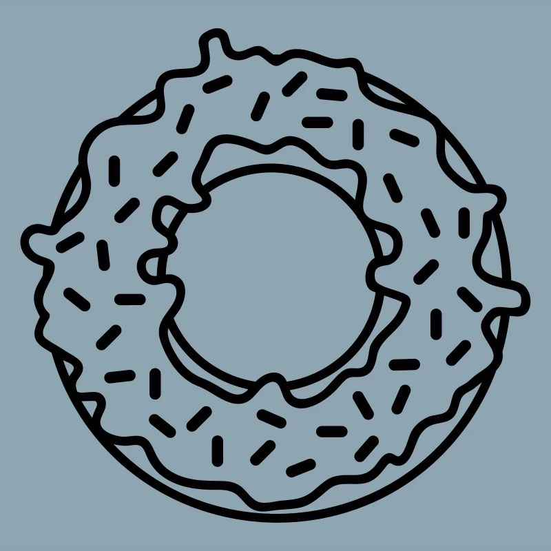 essen donut hunger lecker dick fett diaet comic ca
