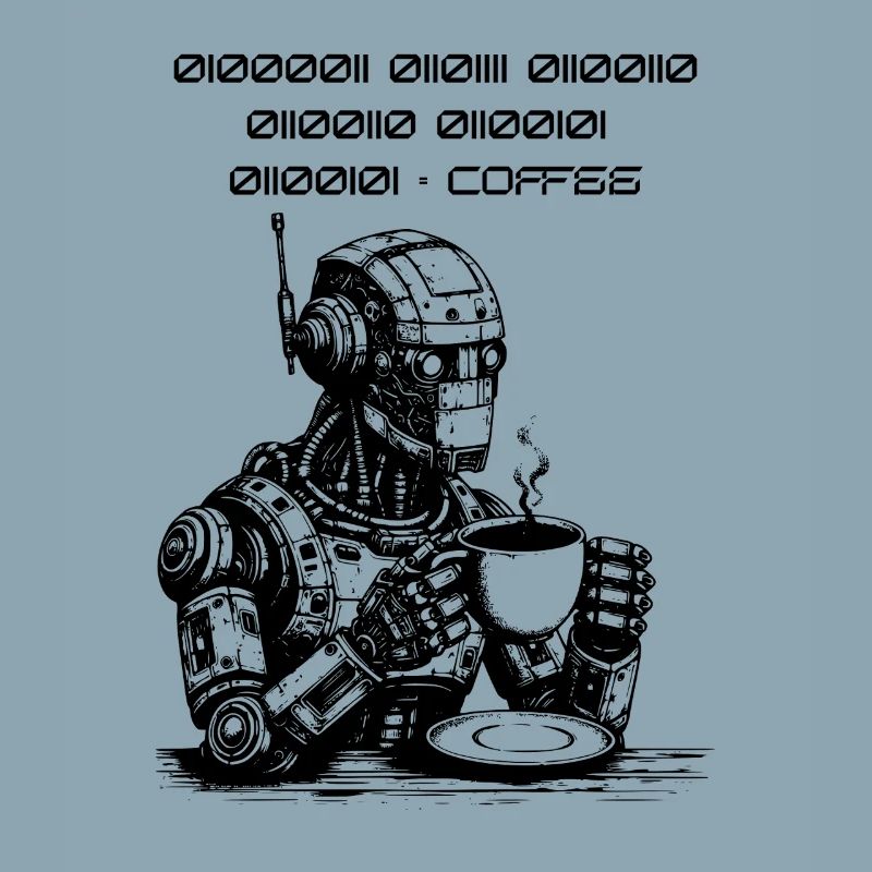Binary Coffee Code Robot