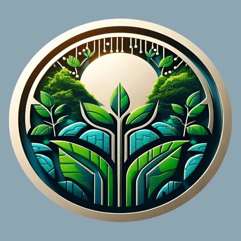 Logo Eco Tech Nature et numérisation