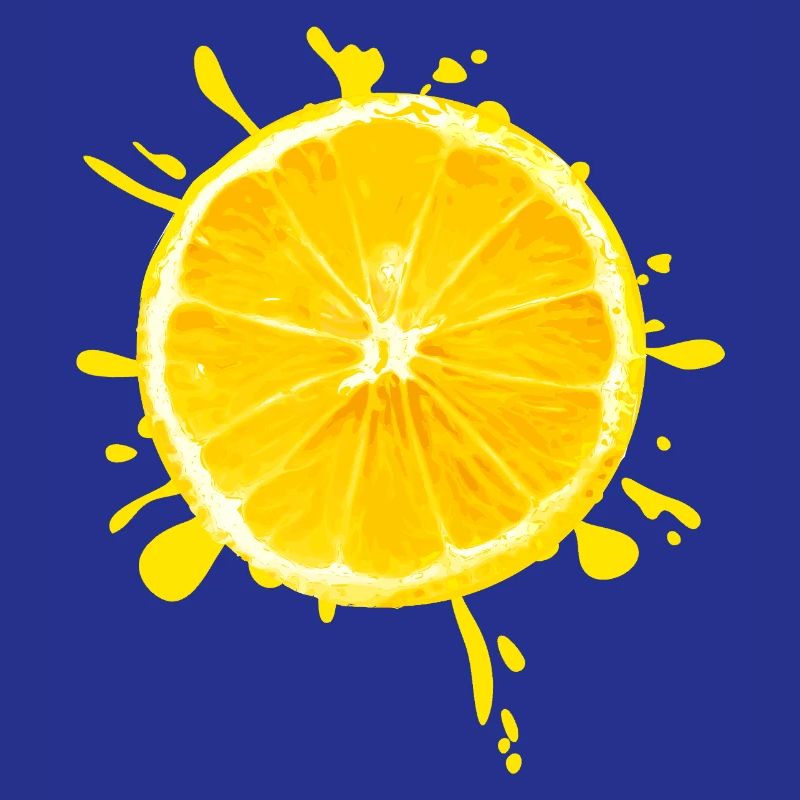 Jaune éclaboussure d’agrumes