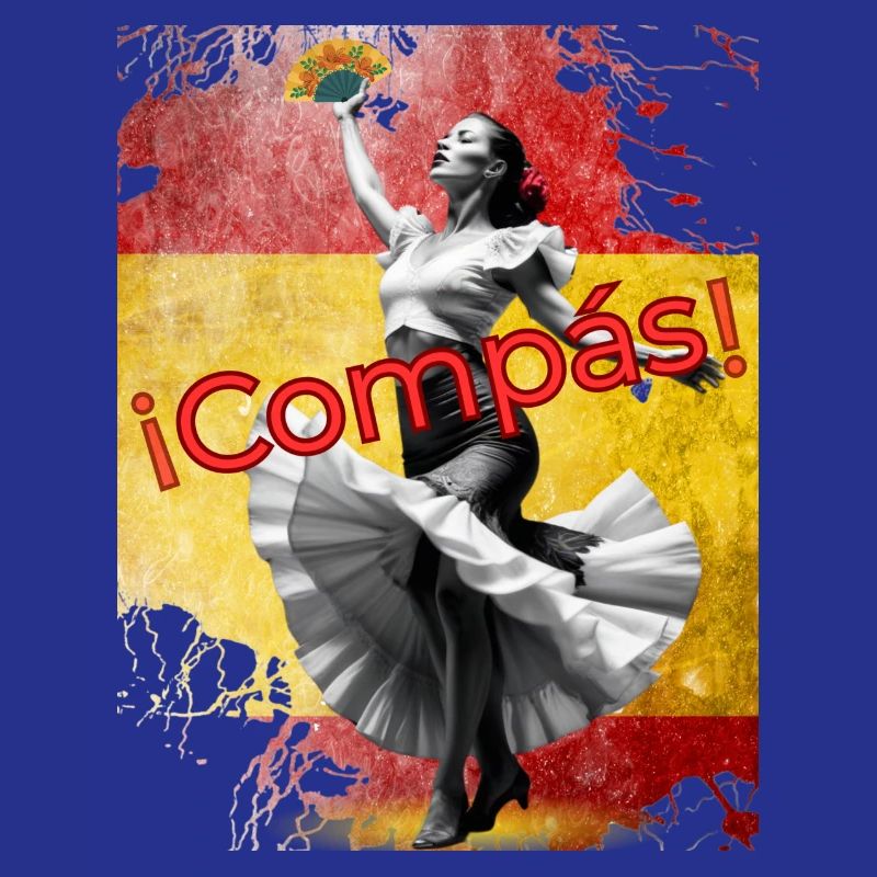 Flamenco Dancer Compas! Abanico
