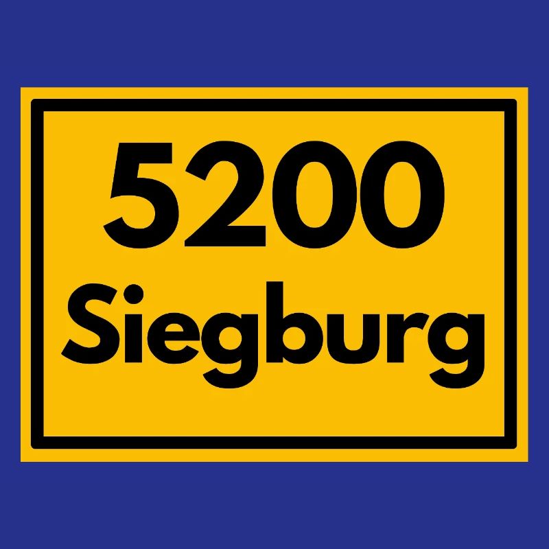OLD POSTCODE POSTCODE RETRO SIEGBURG - RHEIN SIEG