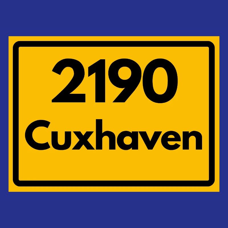 OLD POSTCODE POSTCODE RETRO 2190 CUXHAVEN NORDSEE