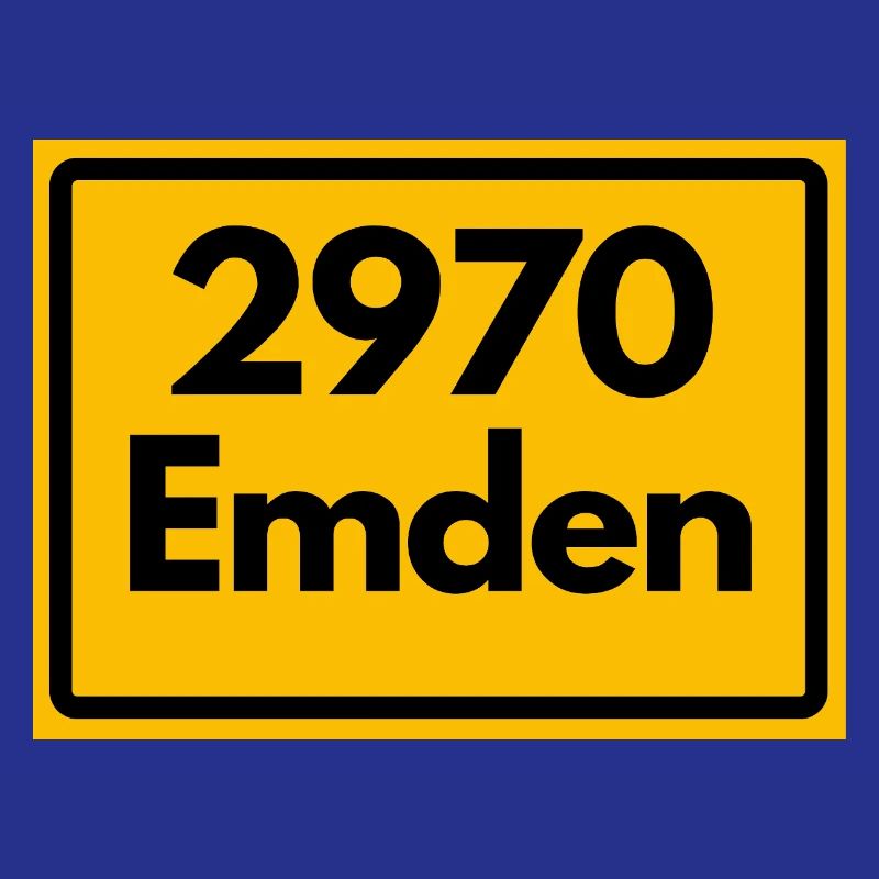 ANCIEN CODE POSTAL RÉTRO ⚓ 2970 Emden Moin Moin