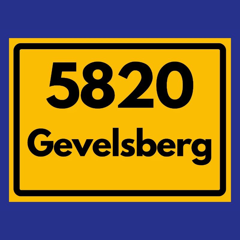 OLD POSTCODE POSTCODE RETRO 5820 GEVELSBERG
