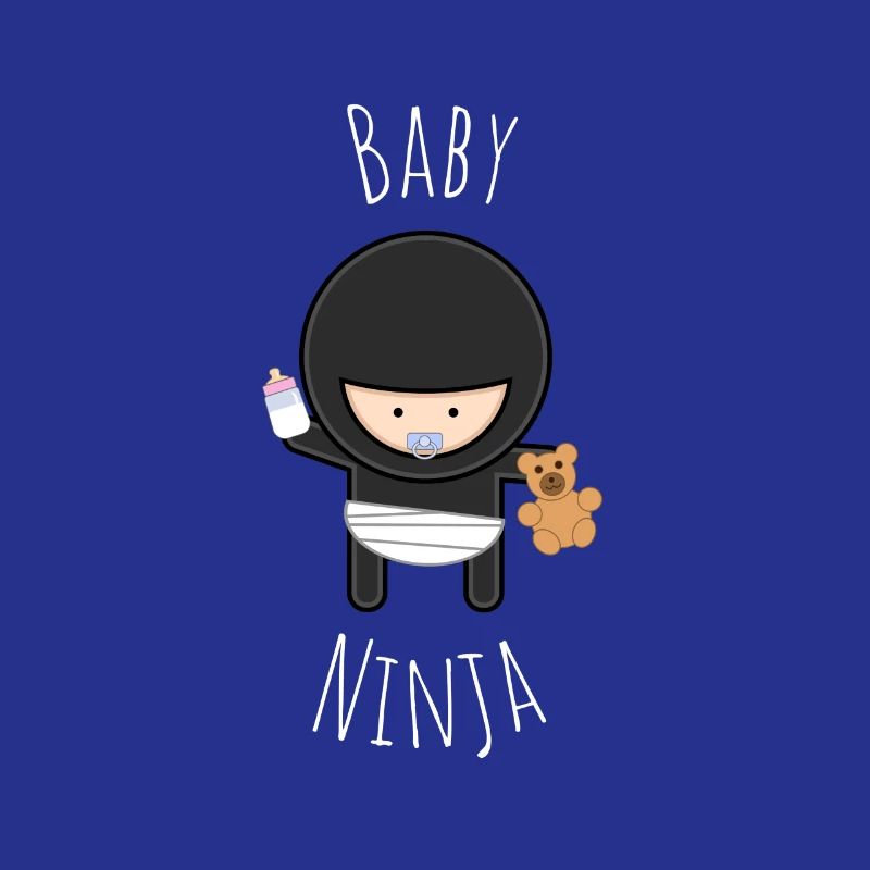 Ninja Conception drôle de bébé