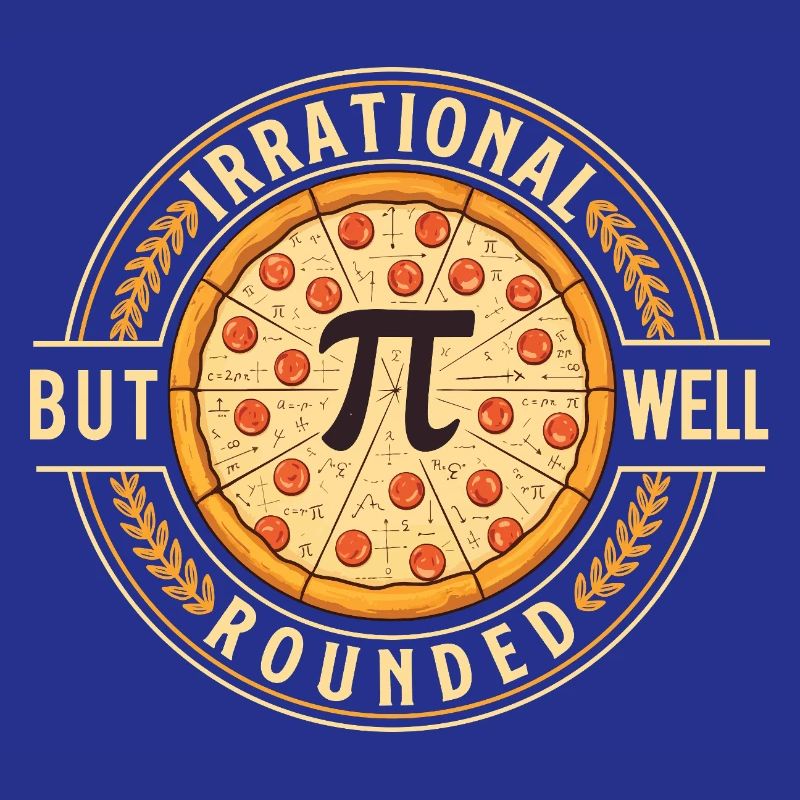 Nerd de maths irrationnel mais bien équilibré de la journée PI