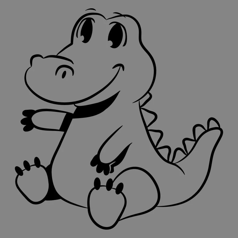 Crocodile bébé doux enfant