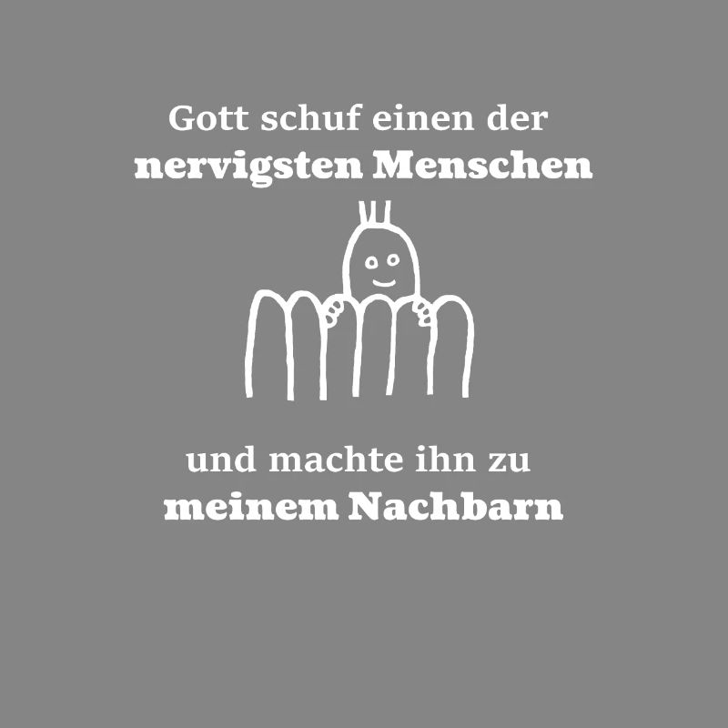 Nachbarn Nachbar Spruch Geschenk Geschenkidee