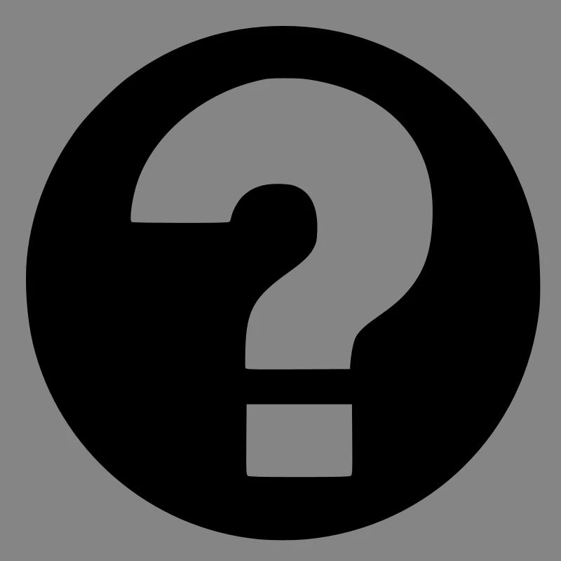 question mark