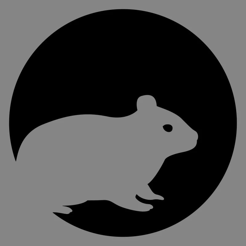 Hamster In The Moon