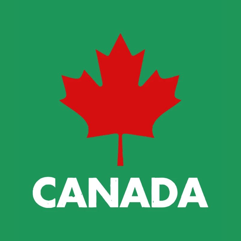 Red Maple Leaf Canada Emblem Tee