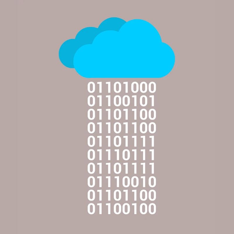 Informatique Binary Cloud Cloud